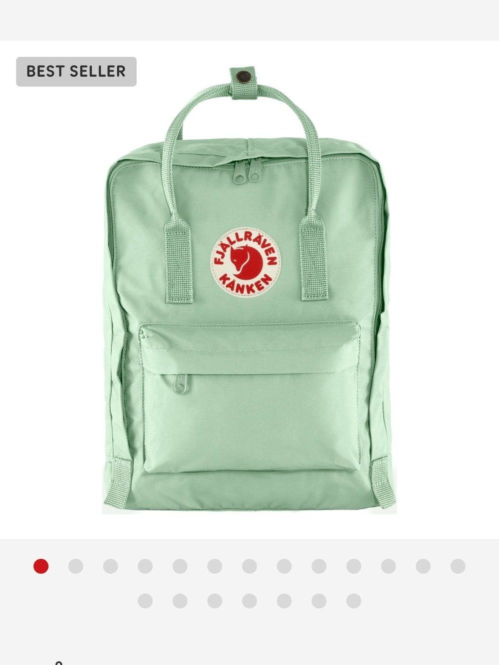 Kånken Classic Backpack in Mint Green